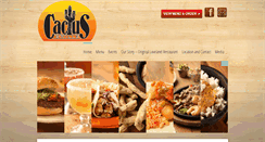 Desktop Screenshot of cactusgrilleloveland.com